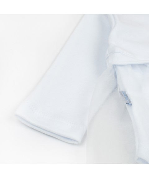 Святковий комплект боді штанці пов'язка для дівчинки   Dexter`s  Білий d9-54б  74 см (d9-54б)