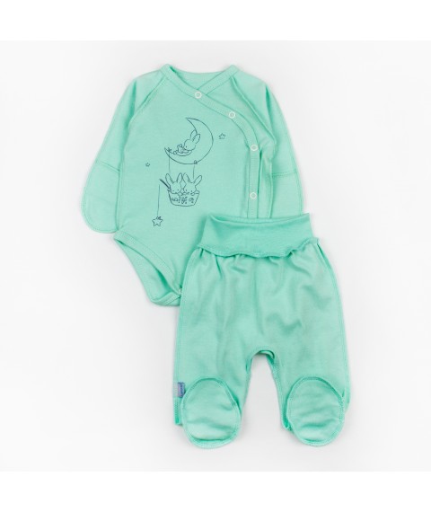 Комплект в пологовий ментоловий bunny on the moon  Dexter`s  Ментол d978з-мт  62 см (d978з-мт)