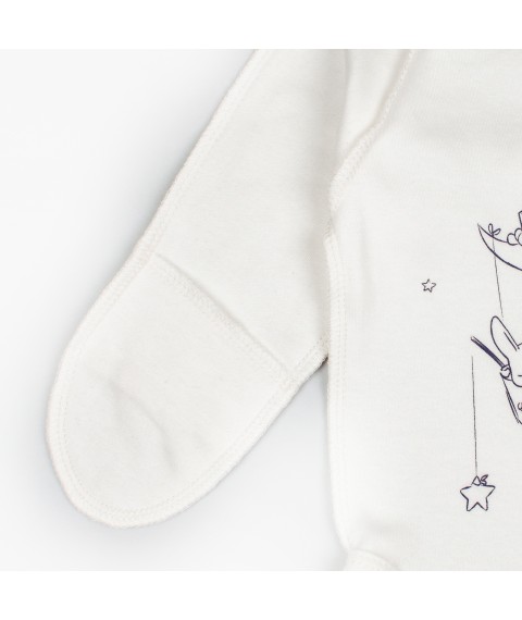 Набір для немовля боді повзунці Bunny on the moon  Dexter`s  Білий d978з-мл  62 см (d978з-мл)