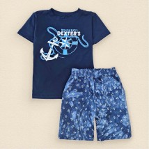 Dexters CLUB summer set for a boy Dexter`s Dark blue 129 122 cm (d129дкс-сн)