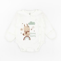 Набор для младенцев боди и ползуны наружные швы Bunny  Dexter`s  Молочный d978з-нв  56 см (d978з-нв)