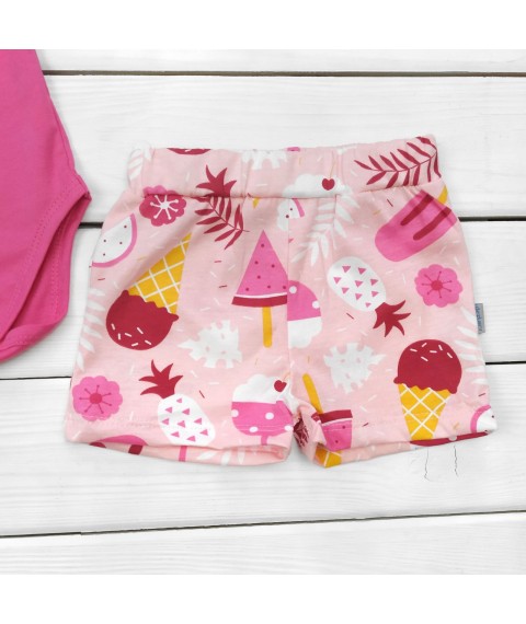 Set of 3 items Ice cream Dexter`s Pink 125 68 cm (d125mr)