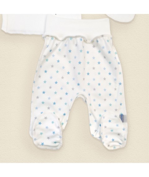 Set in the maternity hospital, doll, slider, hat Dream Dexter`s White; Blue 977 62 cm (d977-3st-gb)