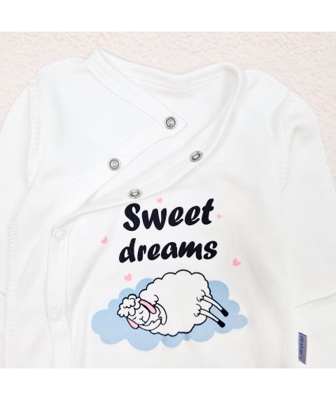 Cute Lambs Dexter`s Baby Romper Set White d978ov 62 cm (d978ov)