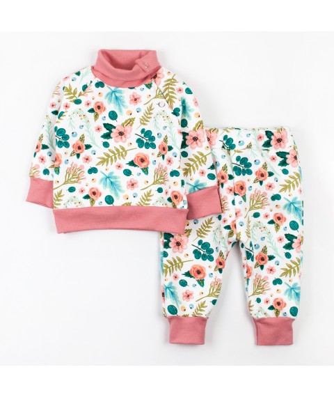 Malva Dexter`s three-piece suit for toddlers Multicolored d21-31-2 74 cm (d21-31-2)