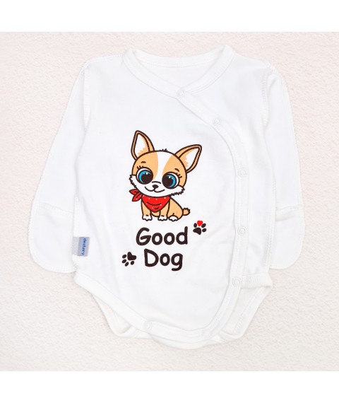 Набор в роддом боди ползуны Pets  Dexter`s  Белый d978дм-у  56 см (d978дм-у)
