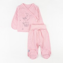Set of shirt and rompers Malena Bunnies Pink d988 62 cm (d988/4rv)