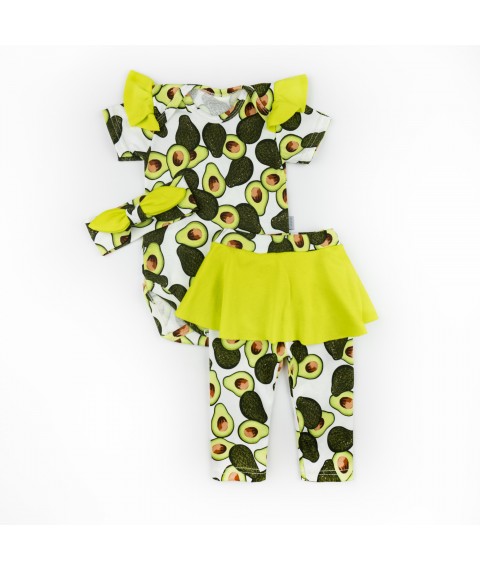 Set for a newborn girl Avocado Dexter`s Green 9-52 80 cm (d9-52-1ав)