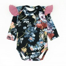 Children's elegant romantic set of three items Malena Blue; Pink 9-52 74 cm (9-52ts-rv)