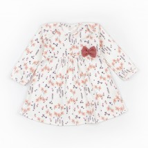 Комплект для девочки 3в1 Нежность  Dexter`s  Молочный;Розовый d9-53нж  68 см (d9-53нж)
