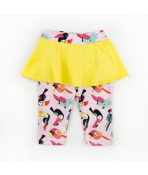 Set for a girl of three items Dexter`s Yellow 9-52-1 62 cm (9-52-1pg)