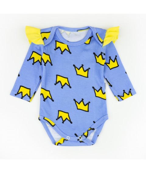 Three-piece set for girls My Crown Dexter`s Blue; Yellow 9-52 74 cm (d9-52kr-gb)