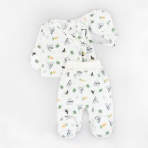 Комплект для малышей 3 в 1 футер  Koala  Dexter`s  Молочний d387кл-нв  56 см (d387кл-нв)