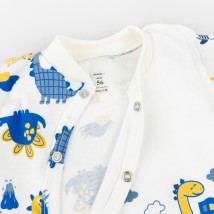 Комплект в роддом человечек с шапочкой Dino city  Dexter`s  Белый d940дн-ст-нв  56 см (d940дн-ст-нв)
