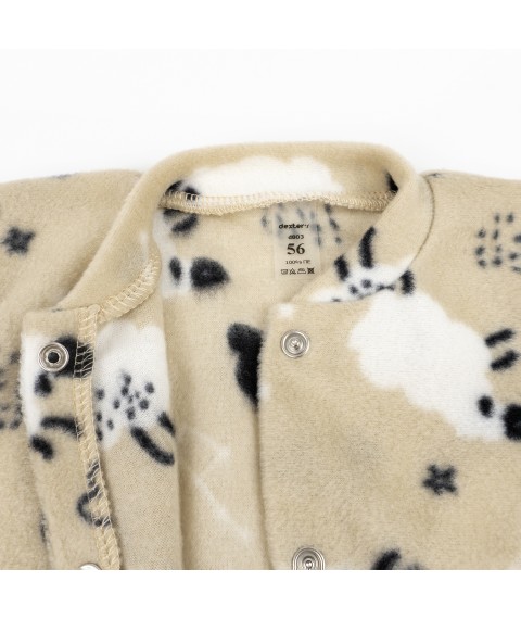 Флисовый костюм для малышей Sheep  Dexter`s  Бежевий d803-4бр  62 см (d803-4бр)