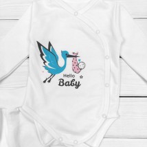 Hello Baby Dexter`s baby set with bodysuit and pants Milk 345 68 cm (d345-1ais-ml)