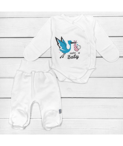 Комплект до пологового будинку з начосом Hello Baby  Dexter`s  Молочний d345айс-мл  62 см (d345айс-мл)