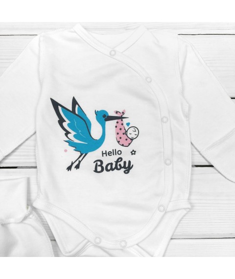 Set for the maternity hospital with nachos Hello Baby Dexter`s Milk 345 62 cm (d345ais-ml)