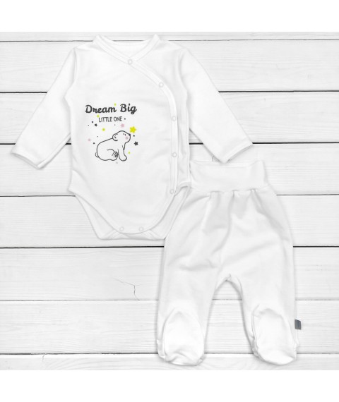 Набір для дитини з боді та штанами Dream Big  Dexter`s  Молочний d345-1мш-мл  68 см (d345-1мш-мл)