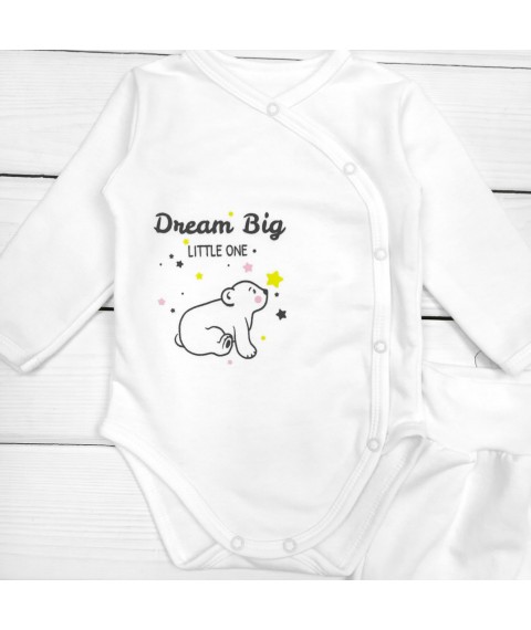 Набір для дитини з боді та штанами Dream Big  Dexter`s  Молочний d345-1мш-мл  68 см (d345-1мш-мл)