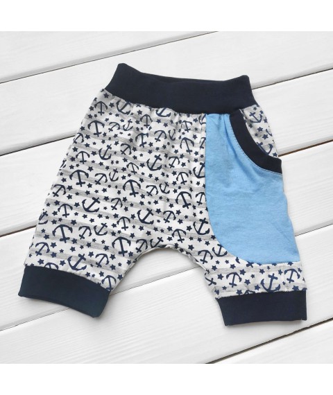 Summer set for boy Hello New Day blue Malena Blue; Gray 174 68 cm (174-2GB)