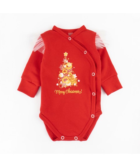Новогодний детский набор с фатином Merry Christmas gold  Dexter`s  Красный d345мр-кр-нгтг  62 см (d345мр-кр-нгтг)
