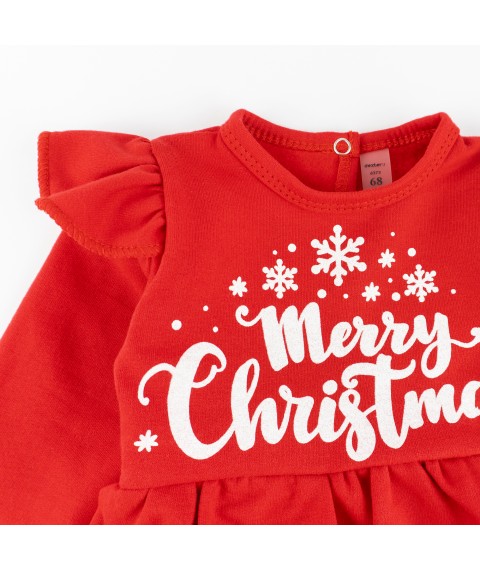 Боди с крылышками + повязка Merry Christmas  Dexter`s  Красный d373кр-нв-нгтг  86 см (d373кр-нв-нгтг)