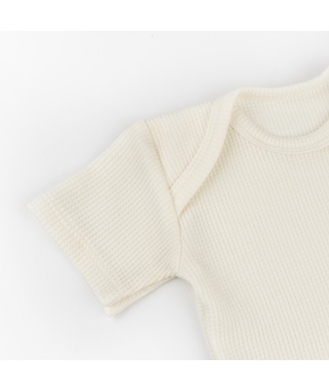Комплект боди и штаны вафля Cream  Dexter`s  Молочный d107вф-мл  86 см (d107вф-мл)