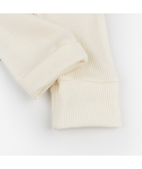 Комплект боди и штаны вафля Cream  Dexter`s  Молочный d107вф-мл  86 см (d107вф-мл)