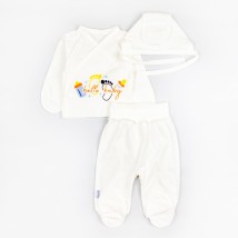 Hello Baby Dexter`s maternity shirt and cap White 187 62 cm (d187x-b)