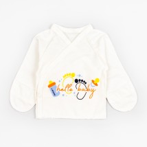 Hello Baby Dexter`s maternity shirt and cap White 187 56 cm (d187x-b)