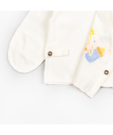 Hello Baby Dexter`s maternity shirt and cap White 187 56 cm (d187x-b)