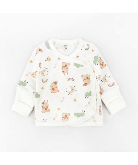 Комплект для малышей 3 в 1 с начесом с зайчатами Bunnies  Dexter`s  Белый 302122  56 см (302122)