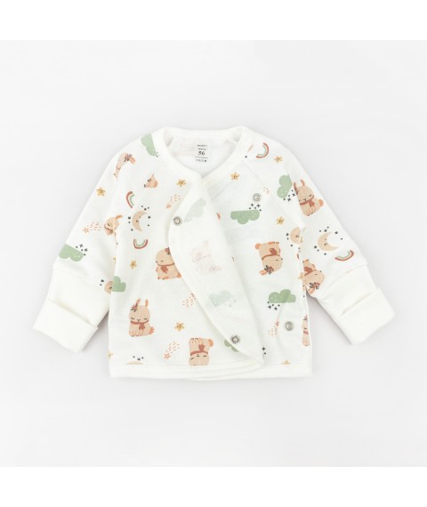 Комплект для малышей 3 в 1 с начесом с зайчатами Bunnies  Dexter`s  Белый 302122  56 см (302122)