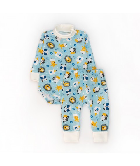 Set for babies from three months Zoo Malena Blue 307 74 cm (307ЖК-МЛ)