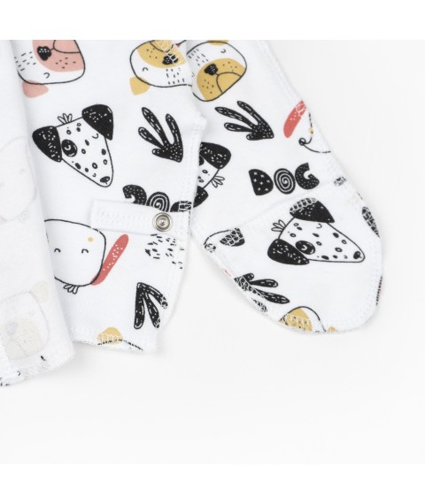 Комплект для новорожденных 2в1 Woof  Dexter`s  Молочный d988вф-нв  56 см (d988вф-нв)