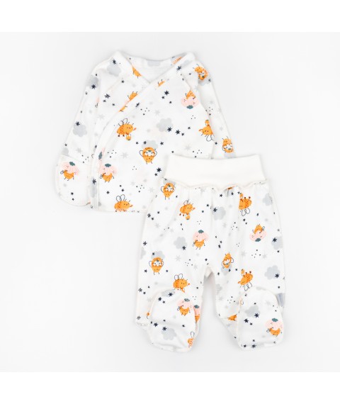 Комплект для новорожденных 2в1 Bees  Dexter`s  Молочный d988бд-нв  56 см (d988бд-нв)