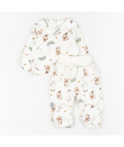 Комплект для новорожденных 2в1 Bunnies  Dexter`s  Молочный d988з-нв  56 см (d988з-нв)