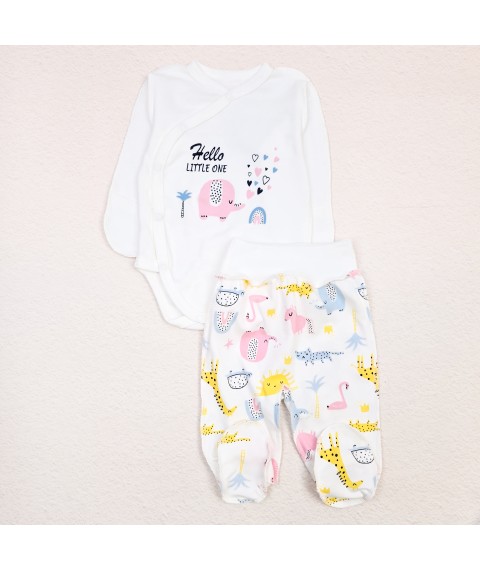 Funny Animals Dexter`s bodysuit set White d978zvrnv 56 cm (d978zvrnv)
