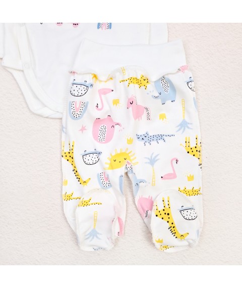 Funny Animals Dexter`s bodysuit set White d978zvrnv 56 cm (d978zvrnv)