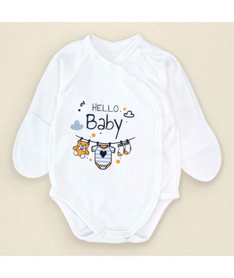Set for newborns interlock Hello Baby Dexter`s White 945 62 cm (d945x-ml)