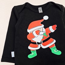 Детский праздничный комплект с начесом Santa Claus  Dexter`s  Черный d321-5снт-чн  74 см (d321-5снт-чн)