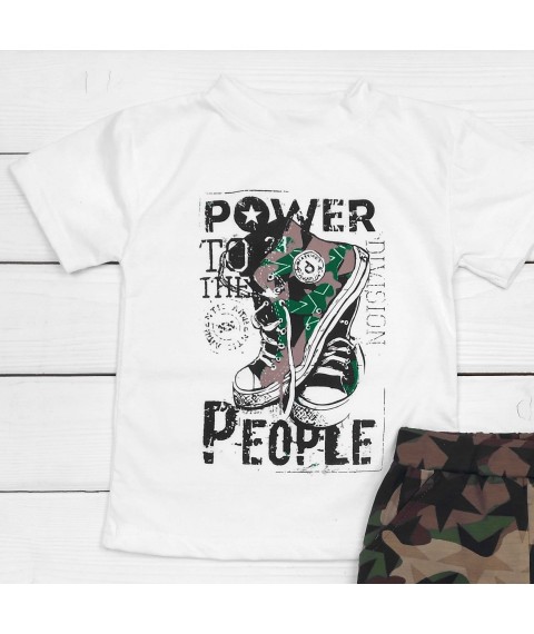 POWER Dexter`s set for a boy White; Khaki d128pv-b 122 cm (d128pv-b)