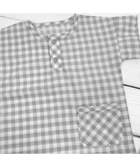 Children's suit Nature shirt and pants Dexter`s Gray 1707 74 cm (d1707-2)