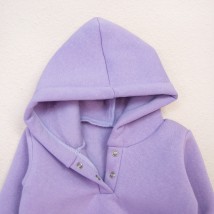 Теплый костюм для девочек с начесом Lilac  Dexter`s  Сиреневый d21-30лв  68 см (d21-30лв)