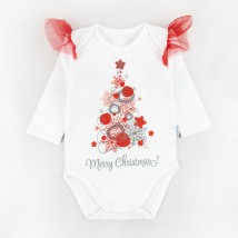 Боді і штани з фатином Merry Christmas  Dexter`s  Білий;Червоний d345-1мр-б-нгтг  80 см (d345-1мр-б-нгтг)