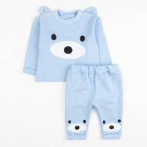 Children's set with application Bear Malena Blue d361 74 cm (d361-1gb)