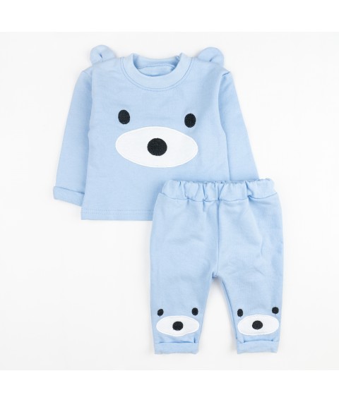 Children's set with application Bear Malena Blue d361 74 cm (d361-1gb)