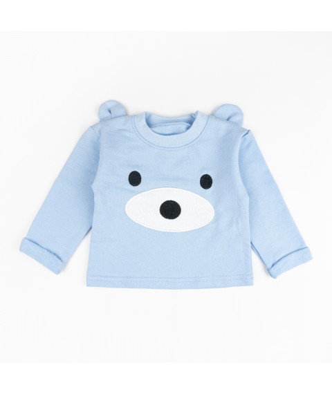 Children's set with application Bear Malena Blue d361 74 cm (d361-1gb)