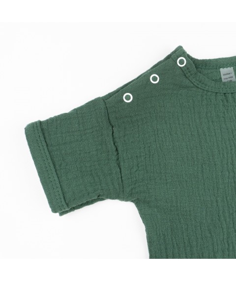 Костюмчик детский из муслина Emerald  Dexter`s  Зеленый d455см  80 см (d455см)